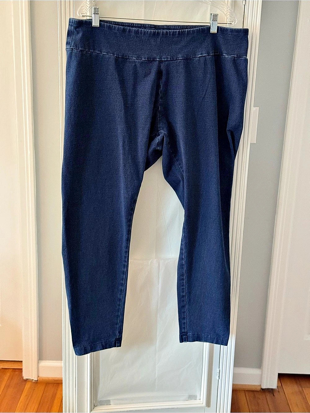J Jill Pure Jill Indigo Ankle Leggings Dark Blue Size 3X